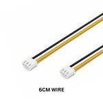 LED SHEET CONNECTOR - DOUBLE HEADS WITH 6CM WIRE - 20AWG - 3PIN - SUITABLE FOR CL-LSH-784-4824-TW