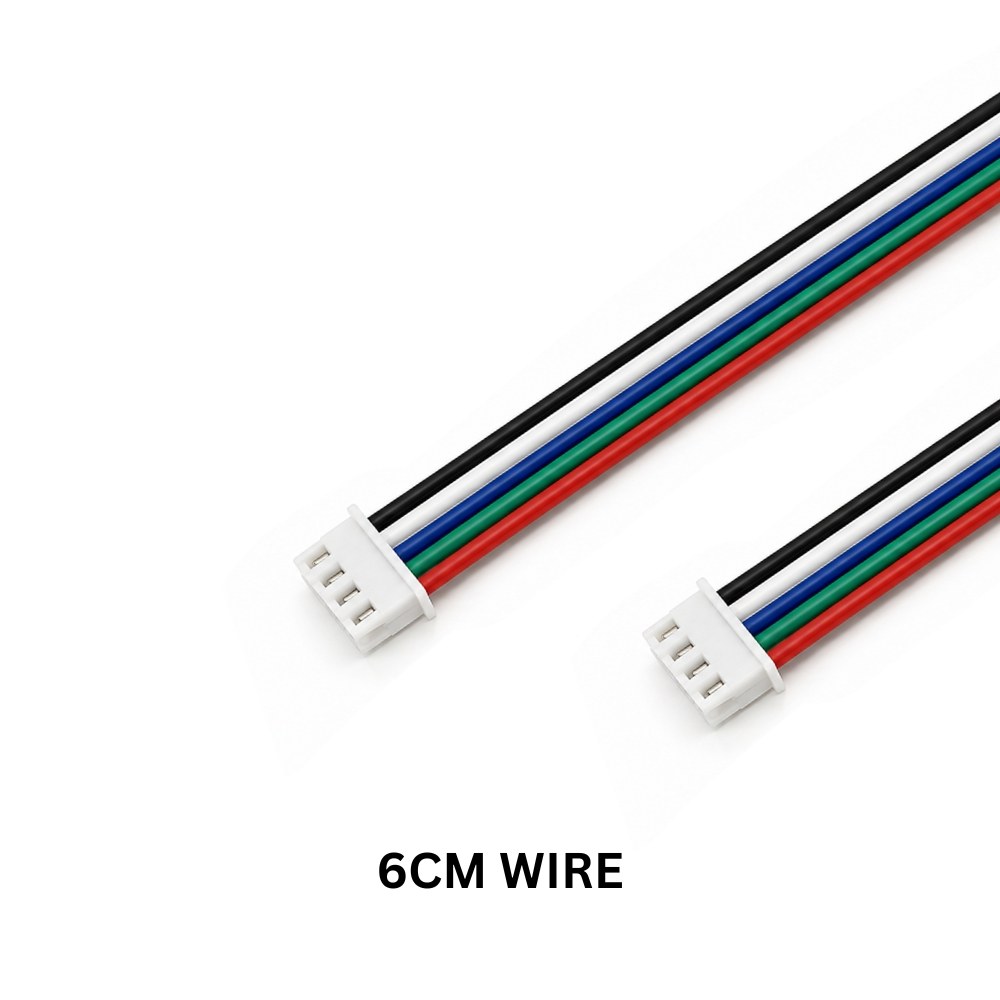LED SHEET CONNECTOR - DOUBLE HEADS WITH 6CM WIRE - 20AWG - 5PIN - SUITABLE FOR CL-LSH-800-4824-RGBW