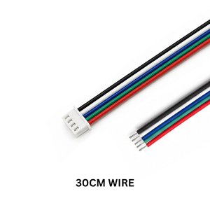 LED SHEET CONNECTOR - SINGLE HEAD WITH 30CM WIRE - 20AWG - 5PIN - SUITABLE FOR CL-LSH-800-4824-RGBW