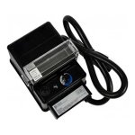 Transformateur LED extérieur - Entrée 120V AC 60Hz - Sortie 12V AC - 100W - Boîtier PC+UV - Noyau en laiton - Noir