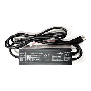 OUTDOOR 96W - 5 IN 1 DIMMABLE CONSTANT VOLTAGE LED DRIVER - IP68 - INPUT 100-277V AC - OUTPUT 24 V DC - PF 0.95+