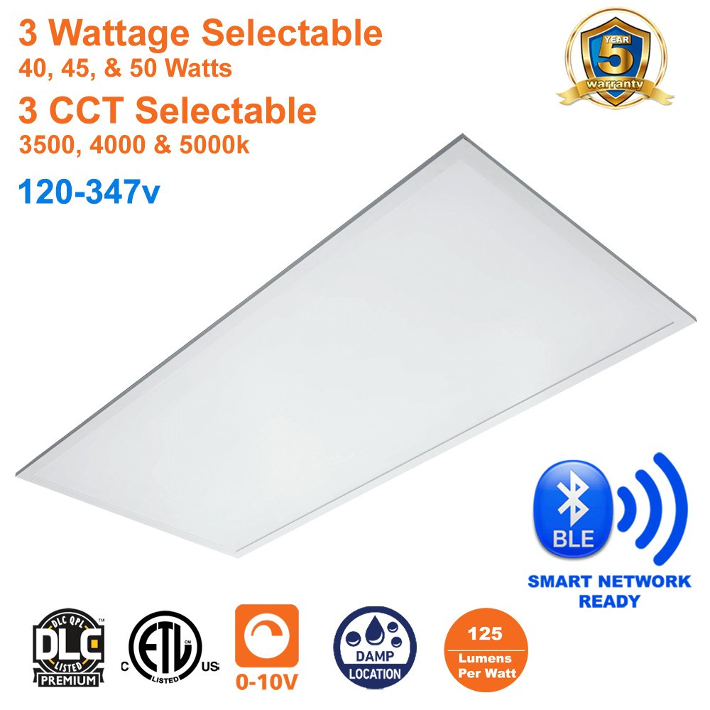 1X4 FEET BACKLIT LED PANEL LIGHT - POWER ADJUSTABLE (20W/25W/30W/35W/40W) - 5CCT (3000/3500/4000/5000/6500) -