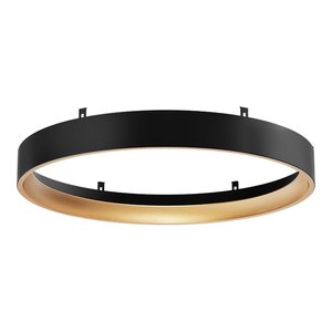 FLUSH MOUNT ACCESSORY SUITABLE FOR CL-SC1-1224-5CCT-WH - BLACK&GOLD