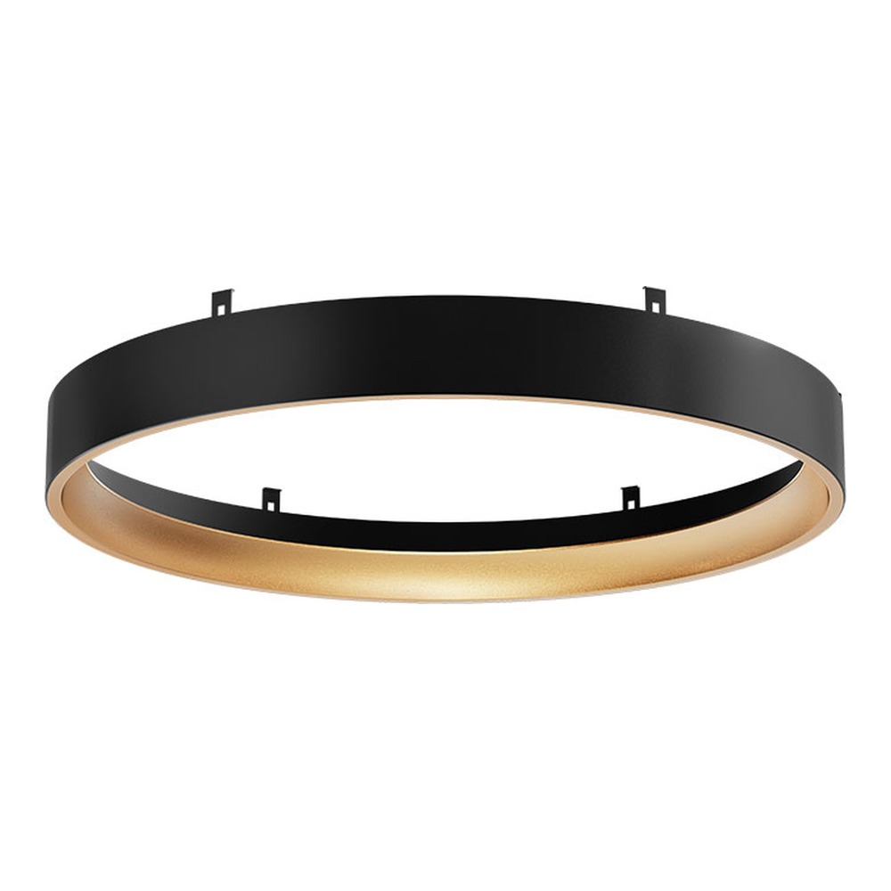 FLUSH MOUNT ACCESSORY SUITABLE FOR CL-SC1-1224-5CCT-WH - BLACK&GOLD