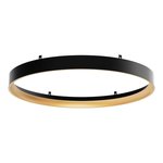 FLUSH MOUNT ACCESSORY SUITABLE FOR CL-SC1-1630-5CCT-WH - BLACK&GOLD