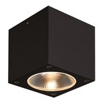 LUMINAIRE DE PLAFOND EN SAILLIE 2386 - 7W - 575LM - CRI 80+ - 20° - 110-240V AC - 3000K - IP54 - NOIR