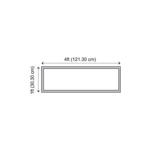 LED PANEL SURFACE MOUNTED KIT 1X4 FT