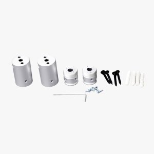 DOUBLE END VERTICAL CEILING INSTALLATION ACCESSORY INCLUDED: PENDANT END CAP\ SCREWS\ PLUG