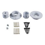 EMBEDDED KIT WITH TRIM FOR STNEON25 SERIES SIZE：Φ64XH20 MOUNTING HOLE SIZE：Φ40MM
