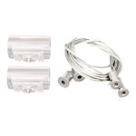 HORIZONTAL LIFTING KIT FOR STNEON25 SERIES PC TUBE LENGTH: 38MM LENGTH OF WIRE ROPE: 2M