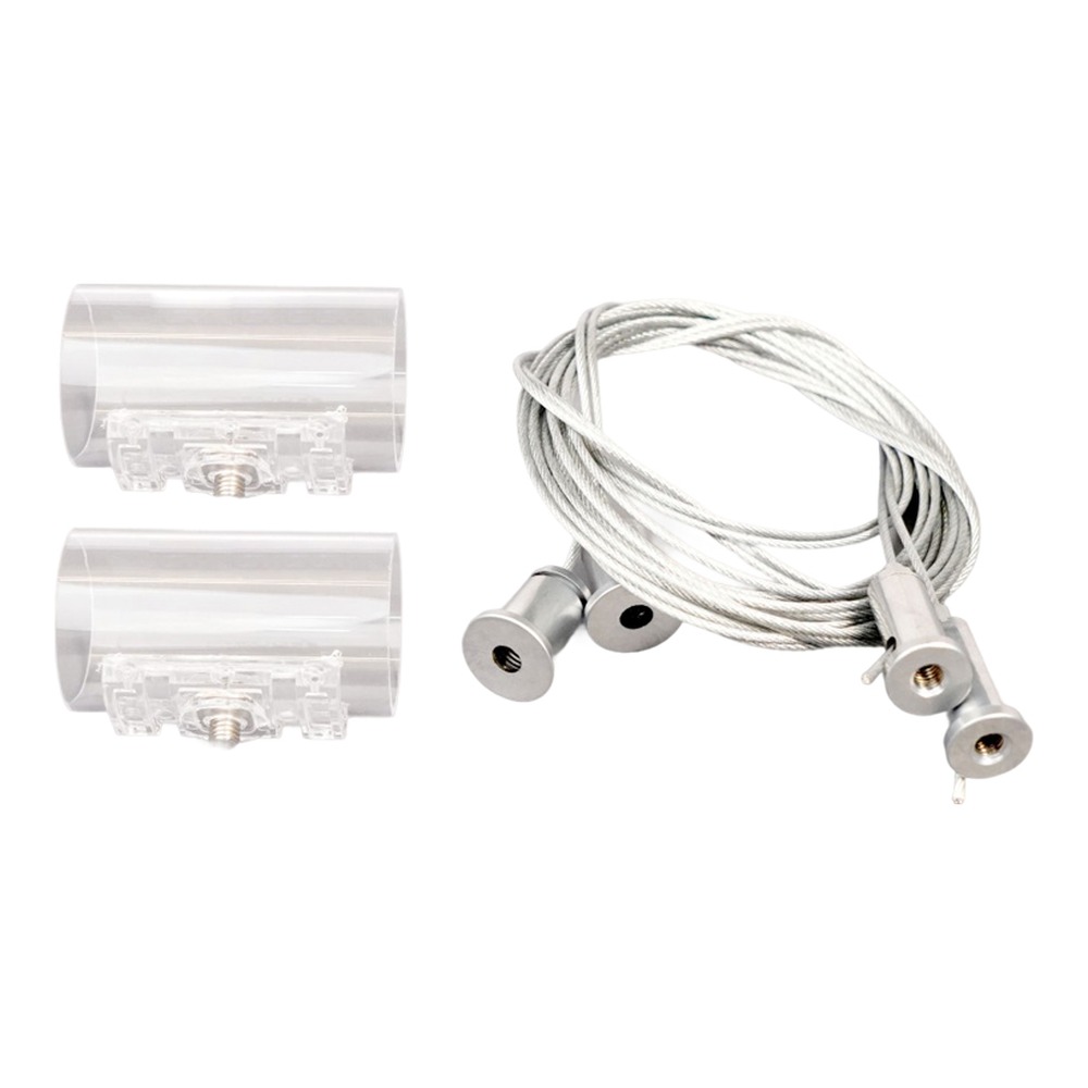 HORIZONTAL LIFTING KIT FOR STNEON25 SERIES PC TUBE LENGTH: 38MM LENGTH OF WIRE ROPE: 2M