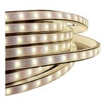 SMD STRIP LIGHT 60LED/M 6 W/M 110 V AC 50 M/ROLL , IP65 3000K , CRI80 ,250 LM/M , EACH BOX INCLUDES