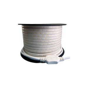 SMD STRIP LIGHT 60LED/M 6 W/M 110 V AC 50 M/ROLL  - IP65 3000K  - CRI>80  - 150 LM/M  - EACH BOX INCLUDES