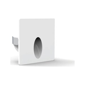 SQUARE STEP LIGHT 3W/24VDC DIA 50X50X27MM - SMD3535 - 80LM - DIMMABLE WET LOCATION 4000K WHITE