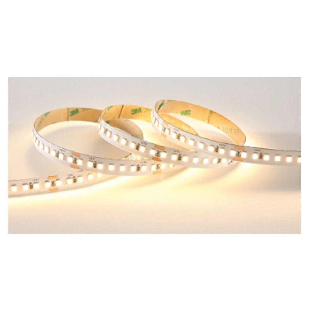 HIGH LM SMD LED STRIP LIGHT 1950LM/M 14.4 W/M 240 LED/M 24VDC CRI>80 - PCB WIDTH 8MM 5M/ROLL IP20 5000K