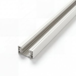 3 WIRES SURFACE MOUNTED RAIL WITH 2 ENDCAPS 8FT BLANC COLOR