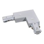 3 WIRES SURFACE MOUNTED TRACK ACCESSORIES L CONNECTOR WHITE & BLACK