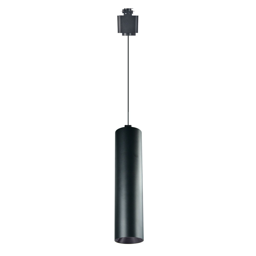 LED RAIL SUSPENSION LUMINAIRE HALO 32D L300MM COB CRI>90 - 3CCT 800LM TRIAC DIM - CETL - NOIR