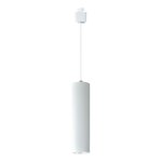LED TRACK PENDANT LIGHT HALO 32D L300MM COB CRI90, 3CCT 800LM TRIAC DIM, CETL, WHITE