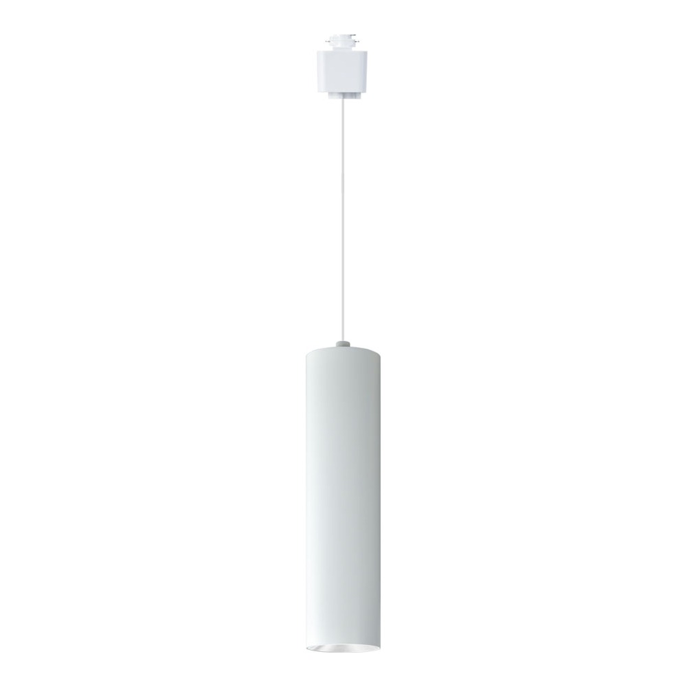 LED TRACK PENDANT LIGHT HALO 32D L300MM COB CRI90, 3CCT 800LM TRIAC DIM, CETL, WHITE