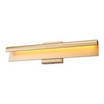 VANITY LIGHT 1327L, 20.86 INCHES LENGTH, 24WATT, 5CCT, OSRAM LED CHIP, DAMP LOCATION, GOLD