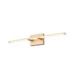 Vanity light 1334L - 26.77 inches length - 26watt - 5CCT - Osram LED chip - Damp location - Gold