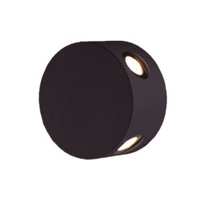 LUMINAIRE MURAL MONTÉ EN SURFACE 2442A - 4W - 321LM - CRI>80 - 11deg - 110-220 V AC - 3000K - IP54 - GARANTIE 3 ANS - NOIR