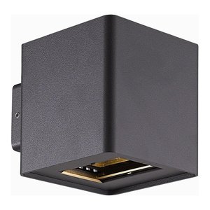 SURFACE MOUNTED WALL LIGHT 2542 - 10W - 883LM - CRI 80+ - 30°~130° - 110-220 V AC - 3000K - IP54 - BLACK