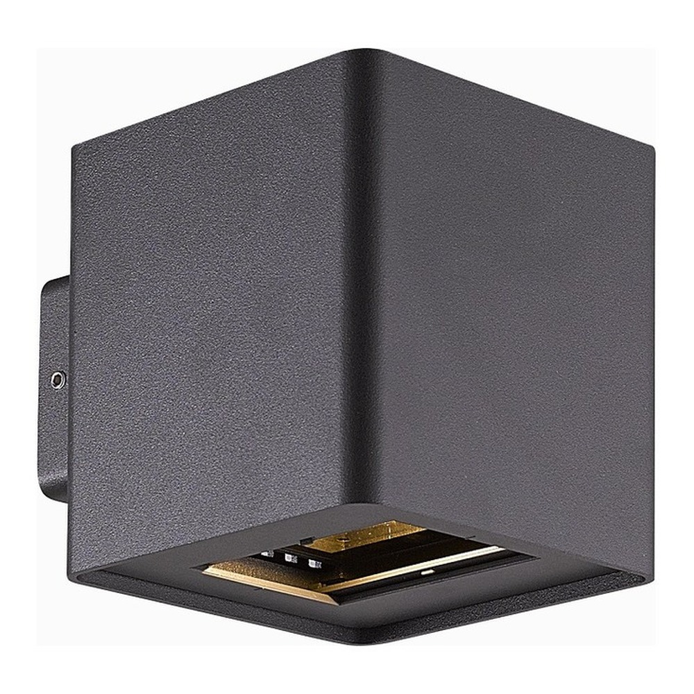 SURFACE MOUNTED WALL LIGHT 2542 - 10W - 883LM - CRI 80+ - 30°~130° - 110-220 V AC - 3000K - IP54 - BLACK