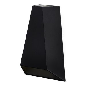 APPLIQUE MURALE LED EN SAILLIE 2553 - 8W - 160LM DE CHAQUE CÔTÉ - IRC>80 - 15°/78° - 110-220V AC - 3000K - IP54 - NOIRE