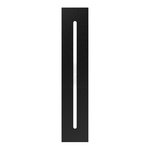 LED LINEAR WALL LIGHT, 120-277 VAC 50/60HZ, 16W, 3CCT(3000K-4000K-5000K), CRI80, 1100LM, WET LOCATION, IP54, LENGTH: 60CM, BLACK