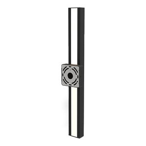 LED LINEAR WALL LIGHT, 120-277 VAC 50/60HZ, 30W, 3CCT(3000K-4000K-5000K), CRI80, 2000LM, WET LOCATION, IP54, LENGTH: 120CM, BLACK
