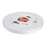 7IN ROUND CEILING LIGHT - WHITE - 5CCT SELECTABLE - 8-10-12W 1200 LUMENS - V5
