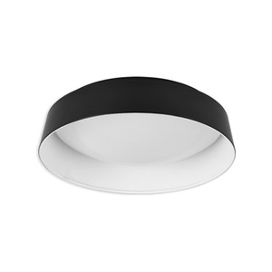 CL23P15 - ROUND, 26W, 1560 LUMENS, 120V, CCT (30K, 40K, 50K). BK FINISH, WH INTERIOR. 153/4 DIA. X 4 H - BLACK
