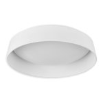 CL23P15 - Round - 26W - 1560 Lumens - 120V - CCT (30K - 40K - 50K). Exterior Color WH - Interior WH. 15 3/4 Diam. X 4 H - White
