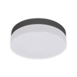 CLC-211-3CCT - Rond - 3CCT (27/30/40K) - 15W - 1000 Lumens - 120V - 11 Diam. X 21/2 H - Brushed Steel
