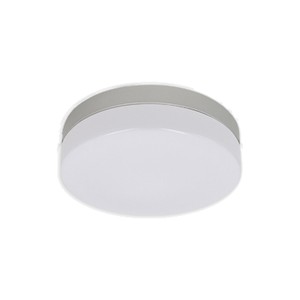 CLC-211-3CCT - ROUND - 3CCT (27/30/40K) - 15W - 1000 LUMENS - 120V - 11 DIAM. X 21/2 H - BRUSHED STEEL