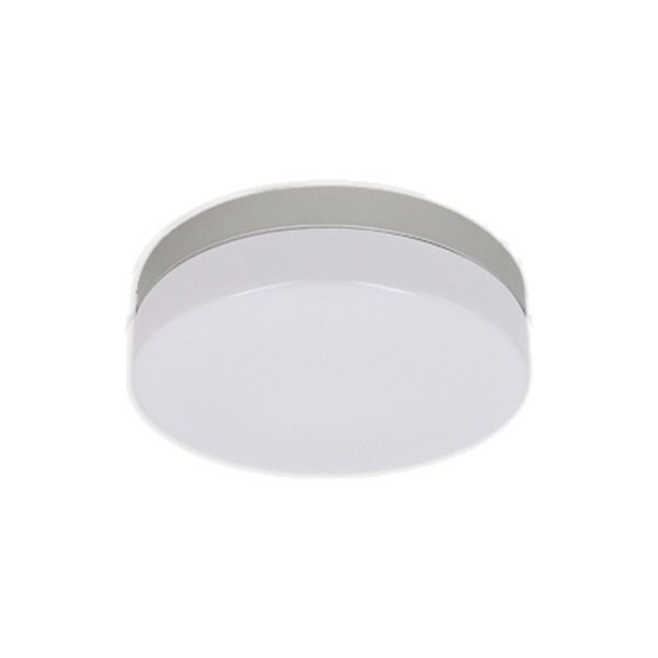 CLC-211-3CCT - ROUND - 3CCT (27/30/40K) - 15W - 1000 LUMENS - 120V - 11 DIAM. X 21/2 H - BRUSHED STEEL