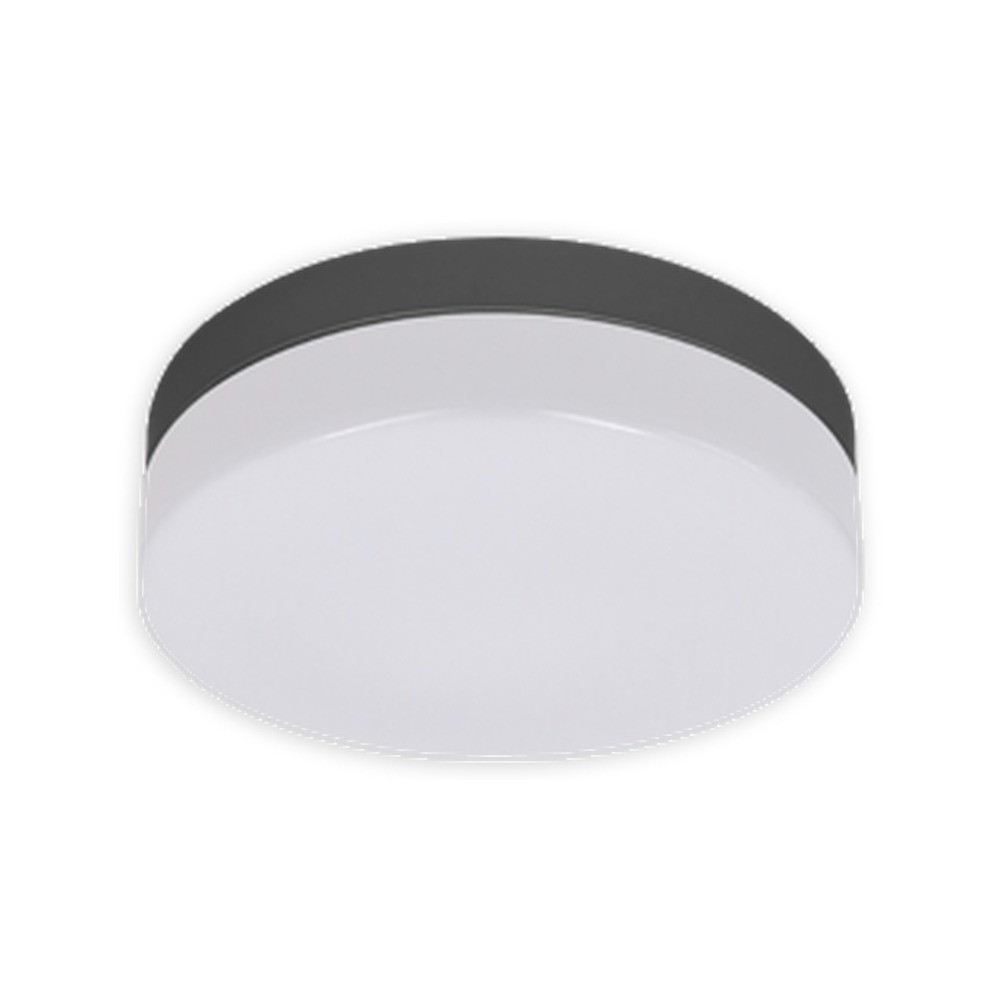 CLC-211-3CCT - Rond - 3CCT (27/30/40K) - 15W - 1000 Lumens - 120V - 11 Diam. X 21/2 H - Brushed Steel