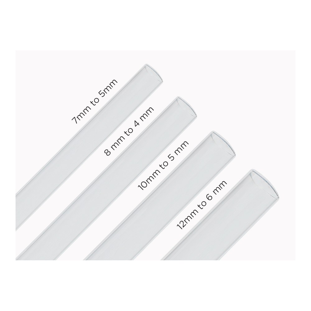 CLEAR HEAT SHRINK TUBE (30 CM)