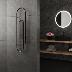 CLIP TOWEL WARMER - BLACK