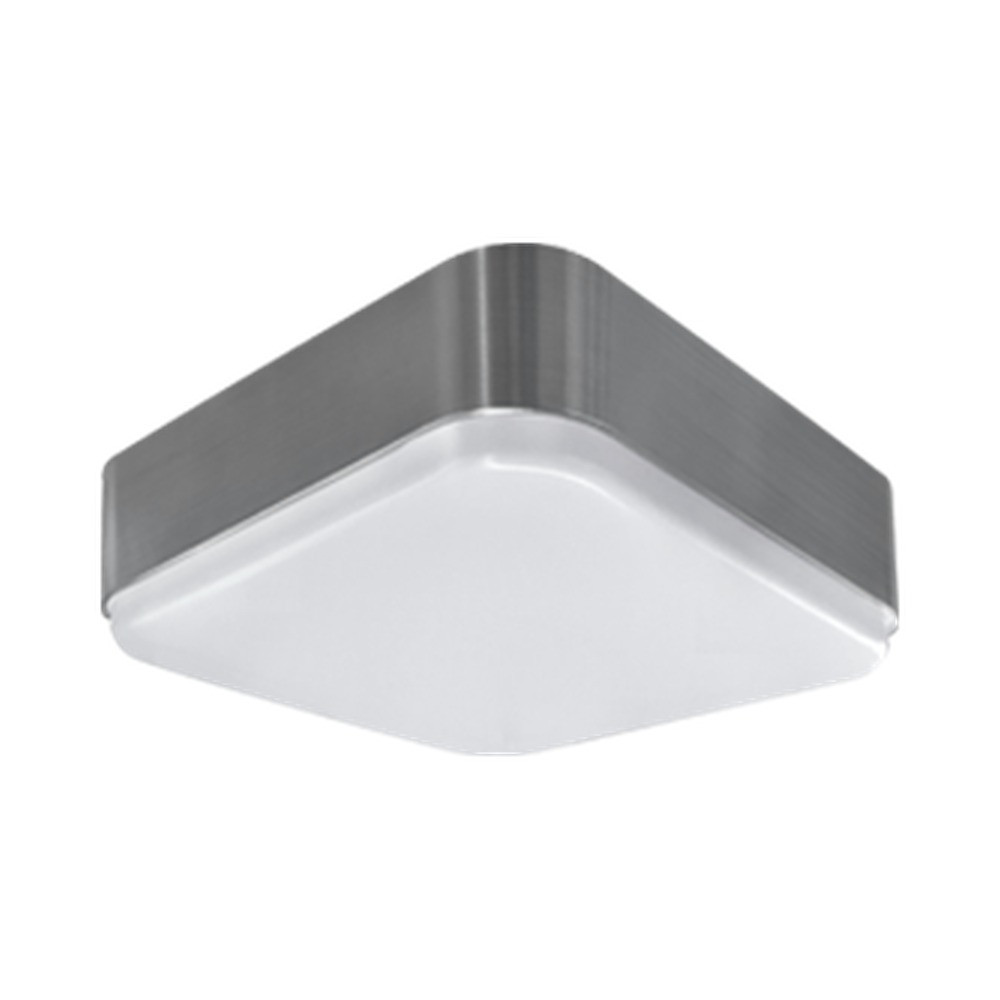 CLS-214-30K - Carré - 26W - 1900 Lumens - 120V - 133/8 X 133/8 X 33/8 H - Brushed Steel
