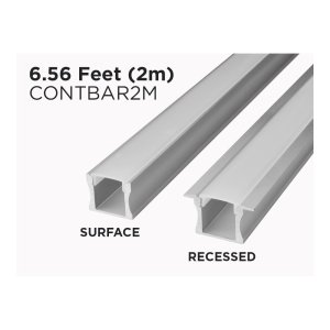 CONTINUOUS LIGHTING ALUMINUM PROFILE 2M