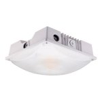 CP03 CLASSIC CANOPY LIGHT - CANOPY LIGHTS - 50W/60W/75W - 3000K/4000K/5000K - 120-347V - WHITE - DLC PREMIUM S-BEXF8Q