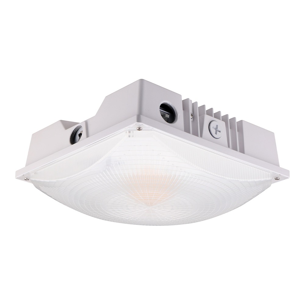 CP03 CLASSIC CANOPY LIGHT, CANOPY LIGHTS, 50W/60W/75W, 3000K/4000K/5000K, 120-347V, WHITE, DLC PREMIUM S-BEXF8Q
