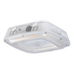 CPM, CANOPY LIGHT, SQUARE, 20W/40W/55W/65W/75W, 3000K/4000K/5000K, 120-347V, WHITE