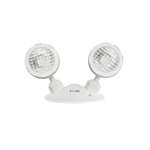 EML Emergency Lighting - Remote Head - 2x5W Heads - 6-24VDC - Thermoplastic - White - 5 Year Warranty