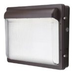 CWPS SLIM WALL PACK - WALL PACKS - 80W/100W/120W - 3000K/4000K/5000K - 120-347V - BRONZE - DLC PREMIUM S-NWTC5D