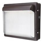 CWPS SLIM WALL PACK, WALL PACKS, 80W/100W/120W, 3000K/4000K/5000K, 120-347V, BRONZE, DLC PREMIUM S-NWTC5D