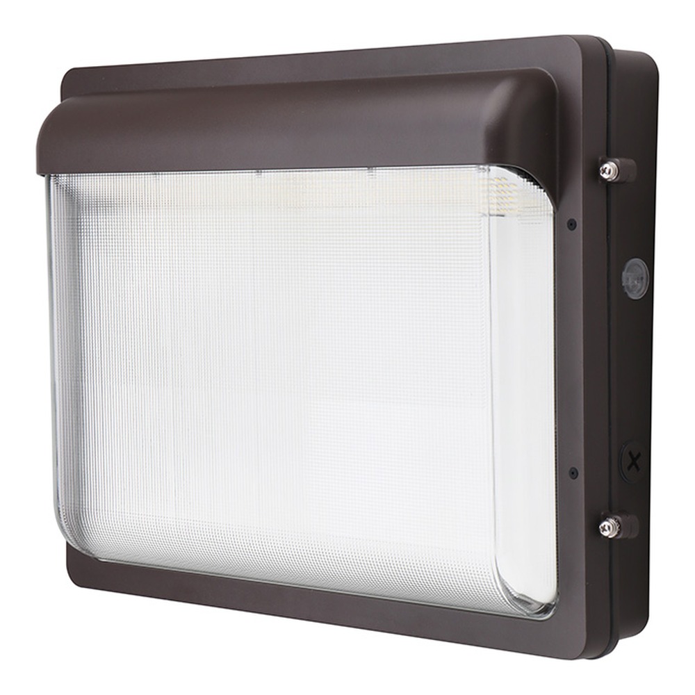 CWPS SLIM WALL PACK, WALL PACKS, 80W/100W/120W, 3000K/4000K/5000K, 120-347V, BRONZE, DLC PREMIUM S-NWTC5D